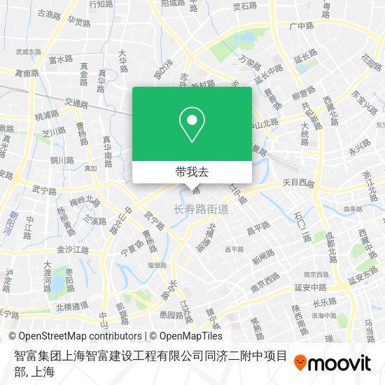 智富集团上海智富建设工程有限公司同济二附中项目部地图