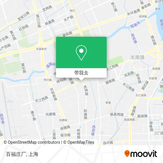 百福庄厂地图