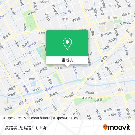 炭路者(龙茗路店)地图