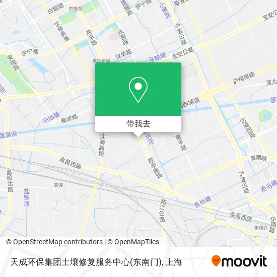 天成环保集团土壤修复服务中心(东南门)地图