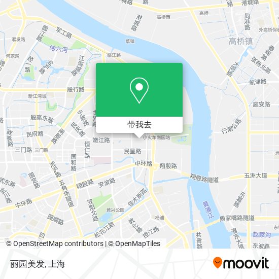 丽园美发地图