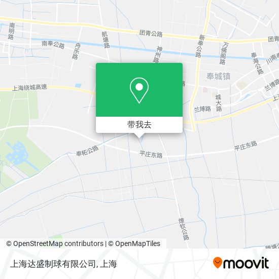 上海达盛制球有限公司地图