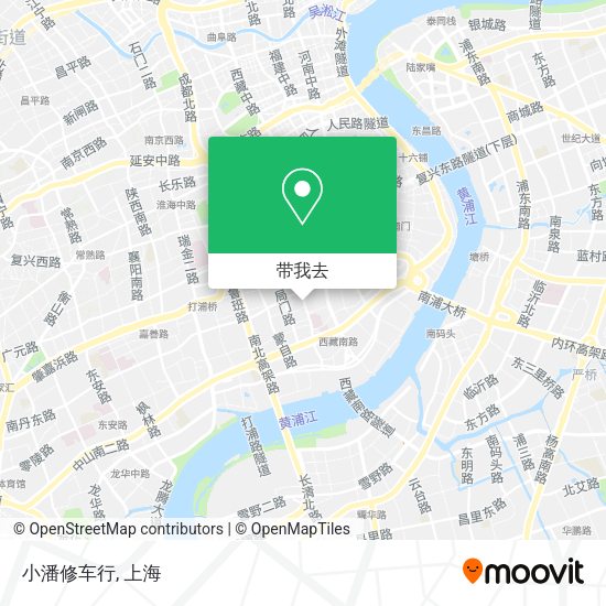 小潘修车行地图