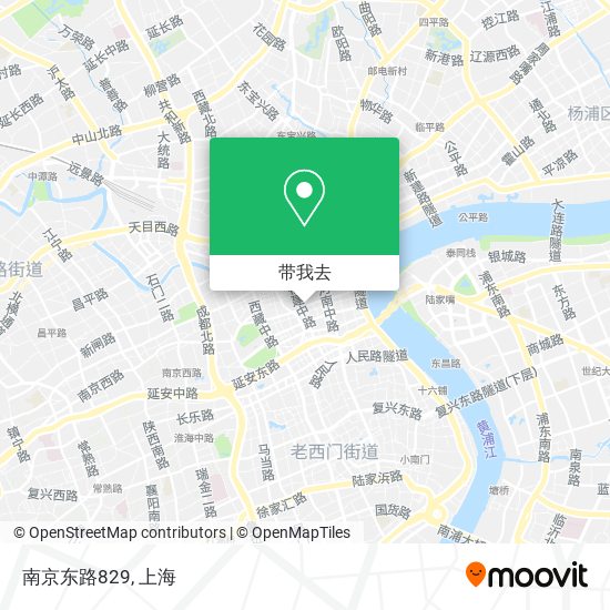 南京东路829地图