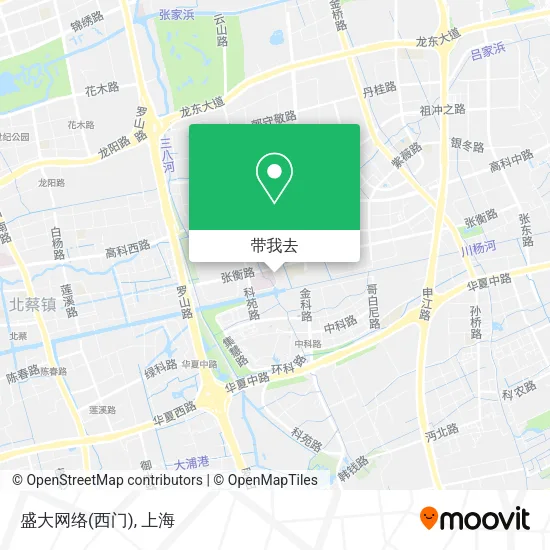 盛大网络(西门)地图