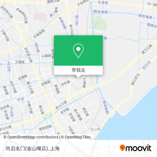 尚启名门(金山嘴店)地图