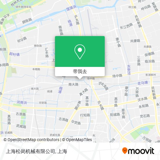 上海松岗机械有限公司地图