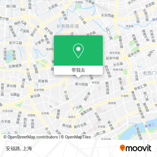 安福路地图