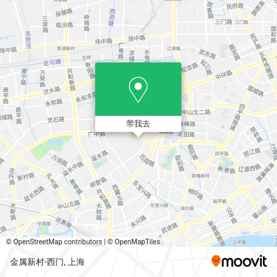 金属新村-西门地图