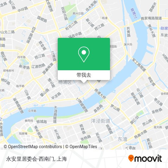 永安里居委会-西南门地图