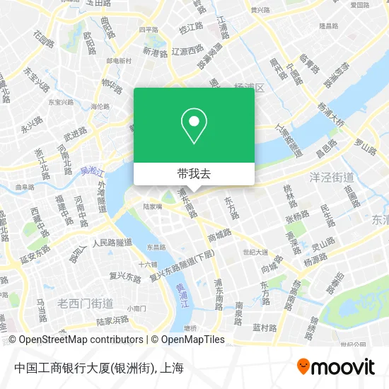 中国工商银行大厦(银洲街)地图