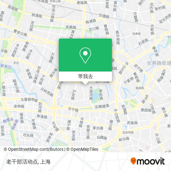 老干部活动点地图