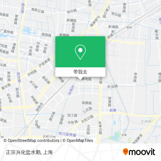 正宗兴化盐水鹅地图