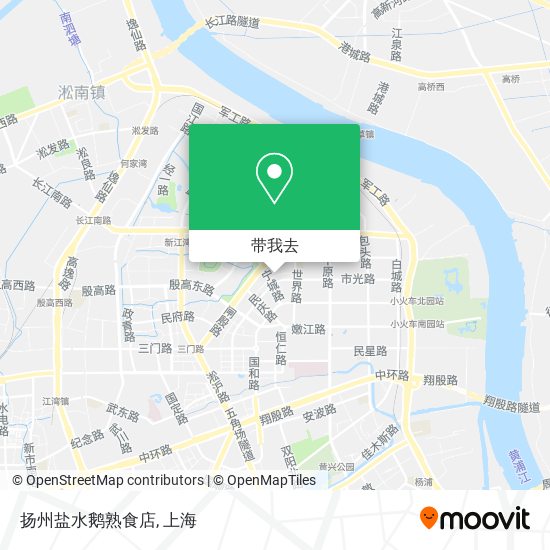 扬州盐水鹅熟食店地图