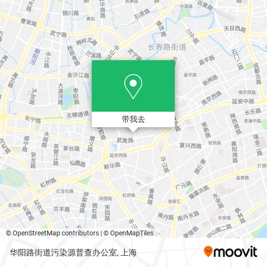 华阳路街道污染源普查办公室地图