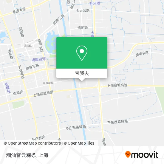 潮汕普云粿条地图