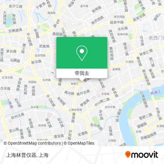 上海林普仪器地图