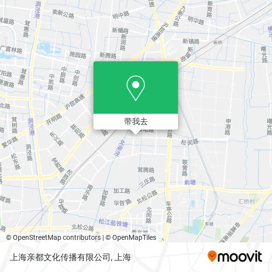 上海亲都文化传播有限公司地图
