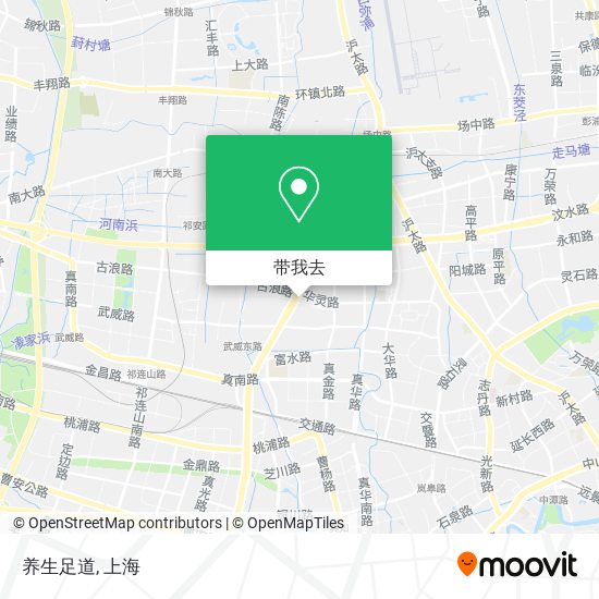 养生足道地图