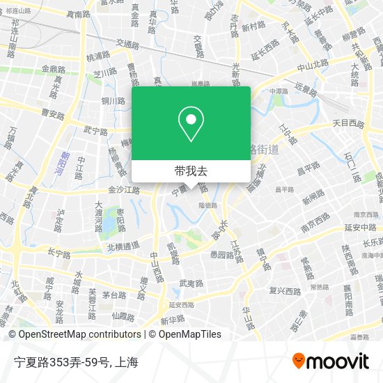 宁夏路353弄-59号地图