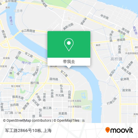 军工路2866号10栋地图