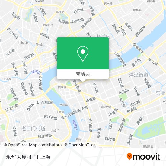 永华大厦-正门地图