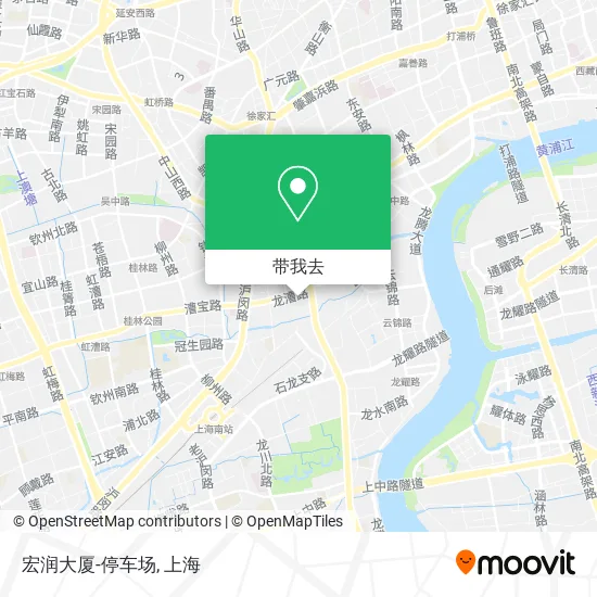 宏润大厦-停车场地图