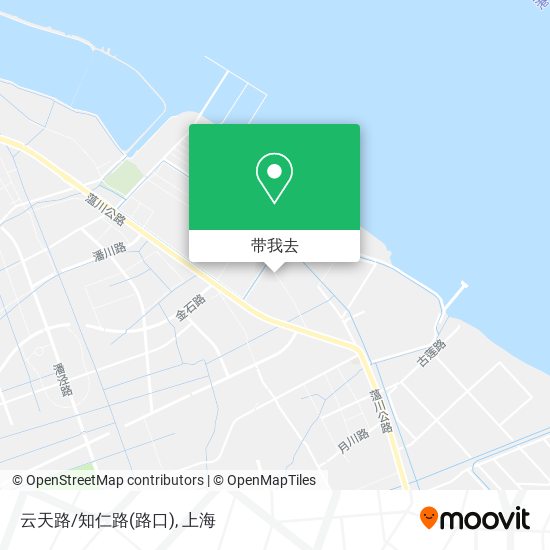 云天路/知仁路(路口)地图