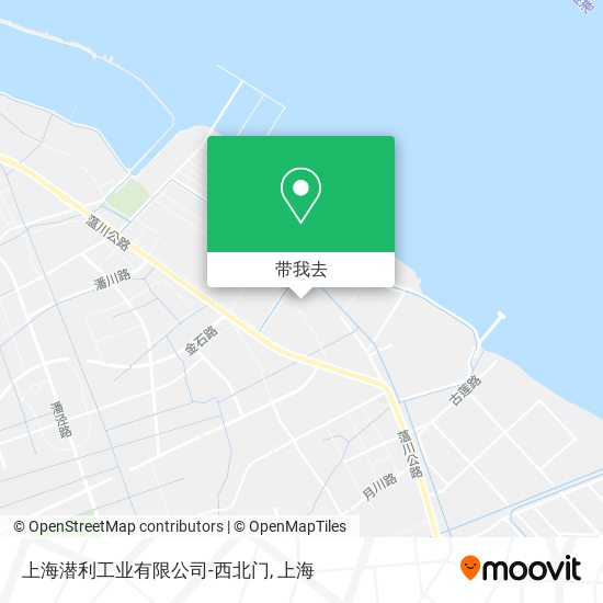 上海潜利工业有限公司-西北门地图