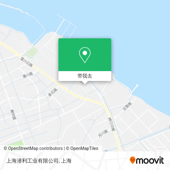 上海潜利工业有限公司地图