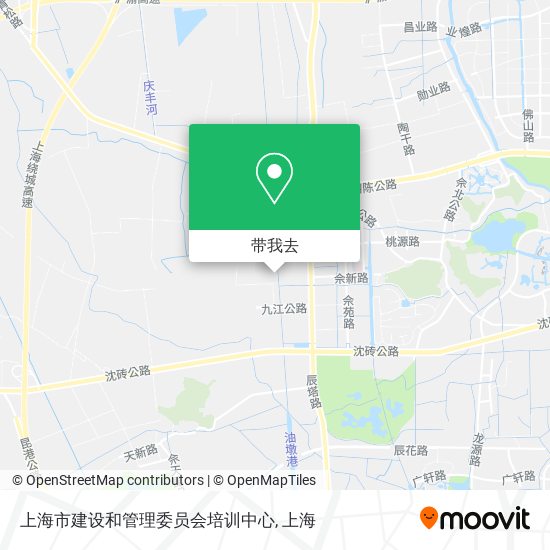 上海市建设和管理委员会培训中心地图