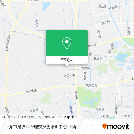 上海市建设和管理委员会培训中心地图