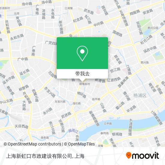 上海新虹口市政建设有限公司地图