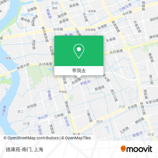 德康苑-南门地图