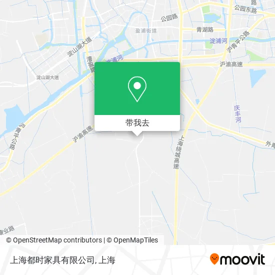 上海都时家具有限公司地图