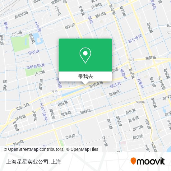上海星星实业公司地图