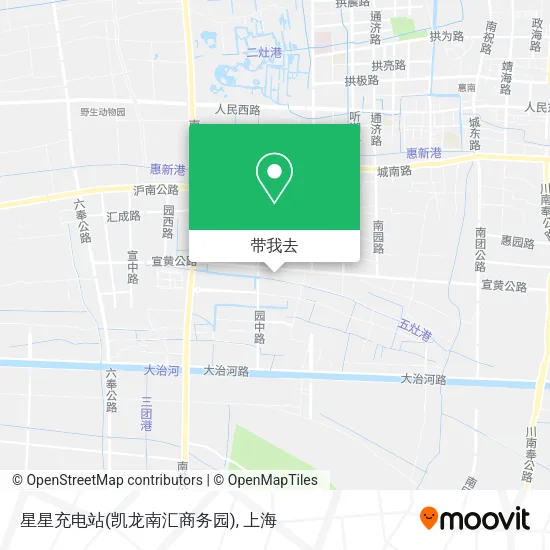 星星充电站(凯龙南汇商务园)地图
