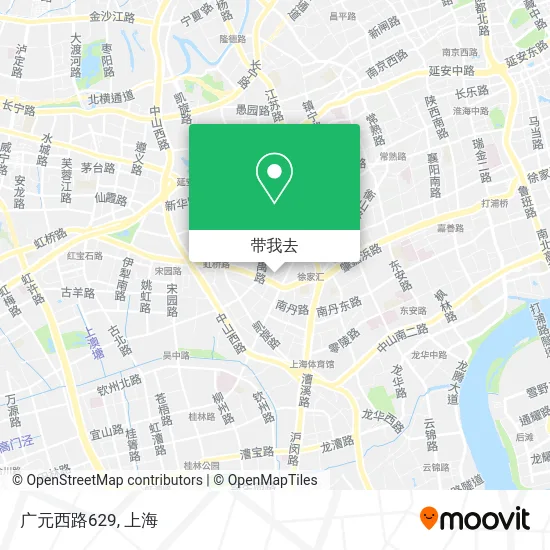 广元西路629地图