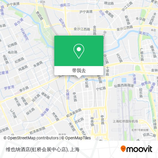 维也纳酒店(虹桥会展中心店)地图
