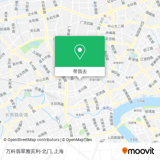 万科翡翠雅宾利-北门地图