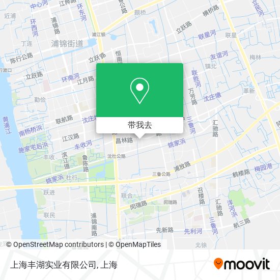 上海丰湖实业有限公司地图