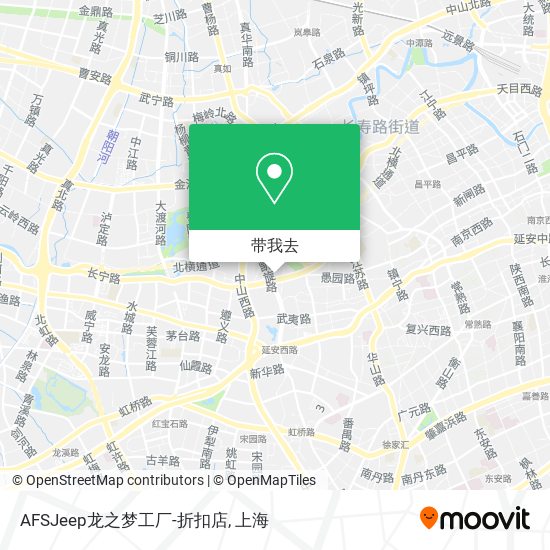 AFSJeep龙之梦工厂-折扣店地图