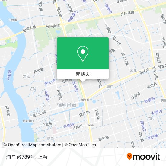 浦星路789号地图