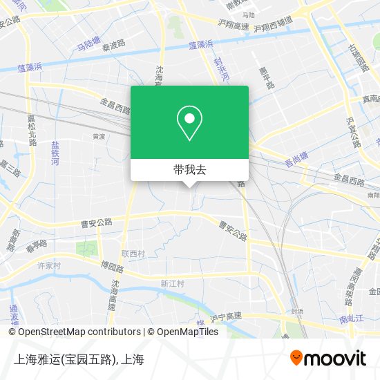 上海雅运(宝园五路)地图