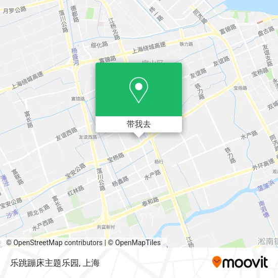 乐跳蹦床主题乐园地图