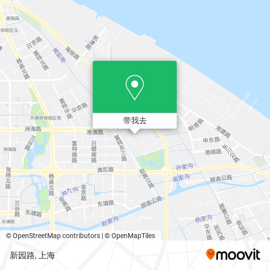 新园路地图