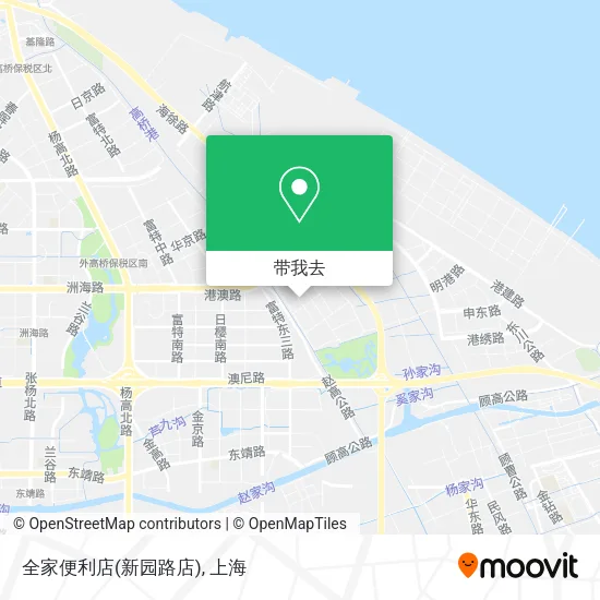 全家便利店(新园路店)地图