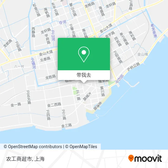 农工商超市地图