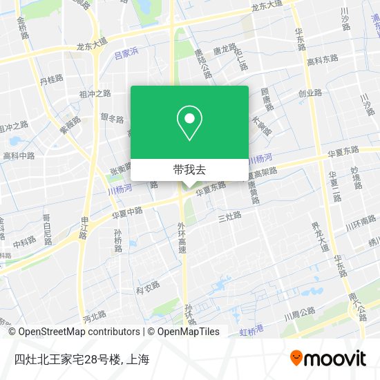 四灶北王家宅28号楼地图