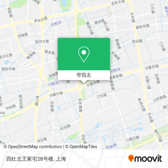 四灶北王家宅28号楼地图